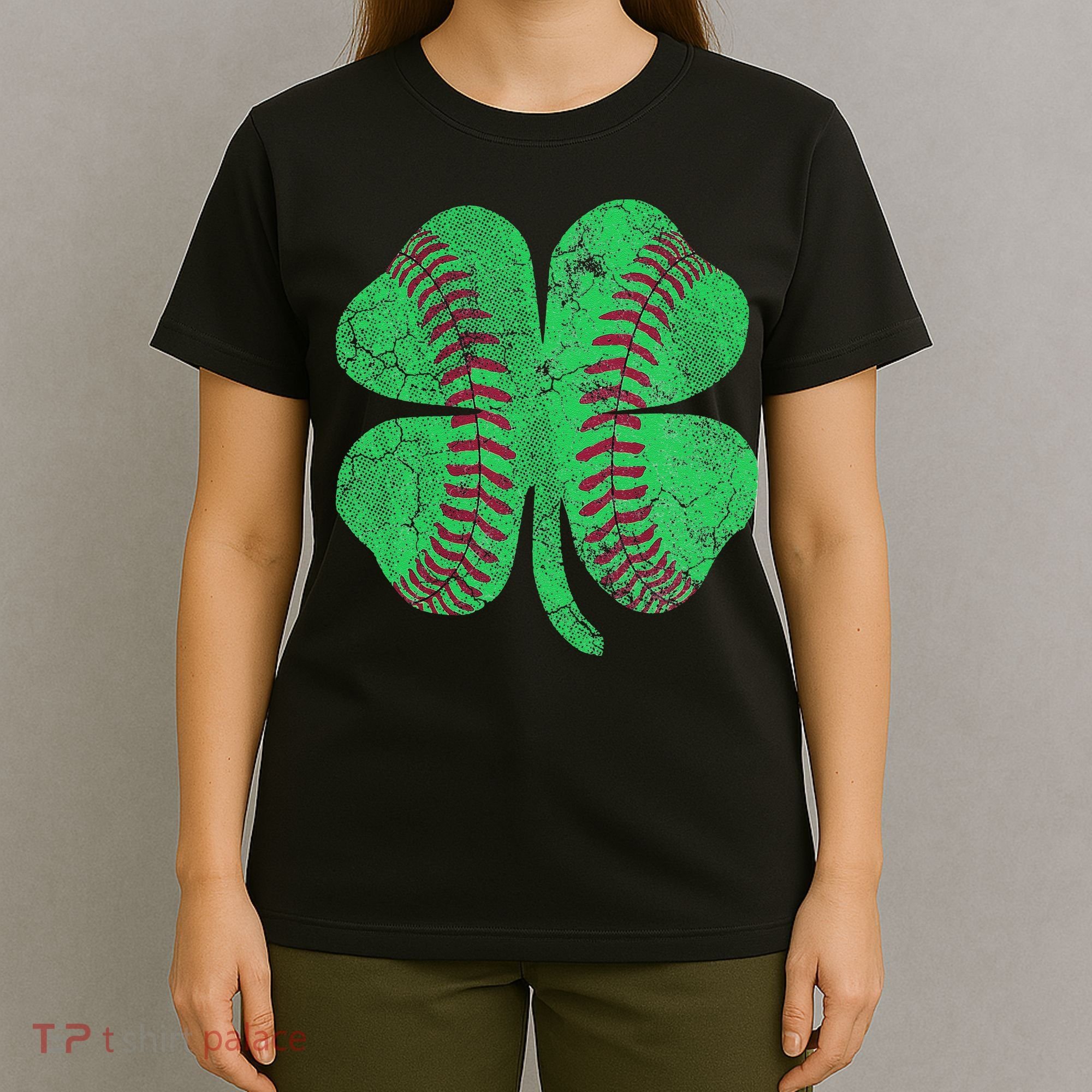 Baseball Shamrock St. Patrick's Day Saint Paddy's T-Shirt