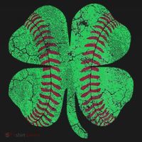 Baseball Shamrock St. Patrick's Day Saint Paddy's Coaster thumb 2