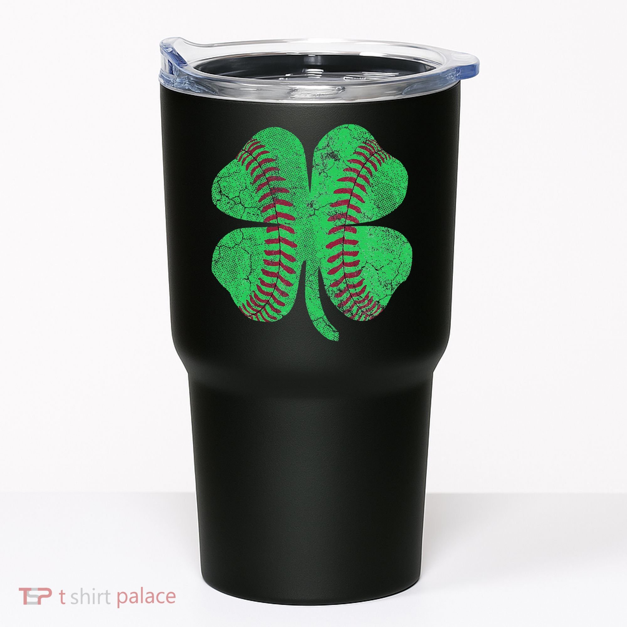 Baseball Shamrock St. Patrick's Day Saint Paddy's Tumbler
