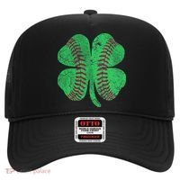Baseball Shamrock St. Patrick's Day Saint Paddy's Hat thumb 0