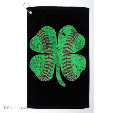 Baseball Shamrock St. Patrick's Day Saint Paddy's Golf Towel
