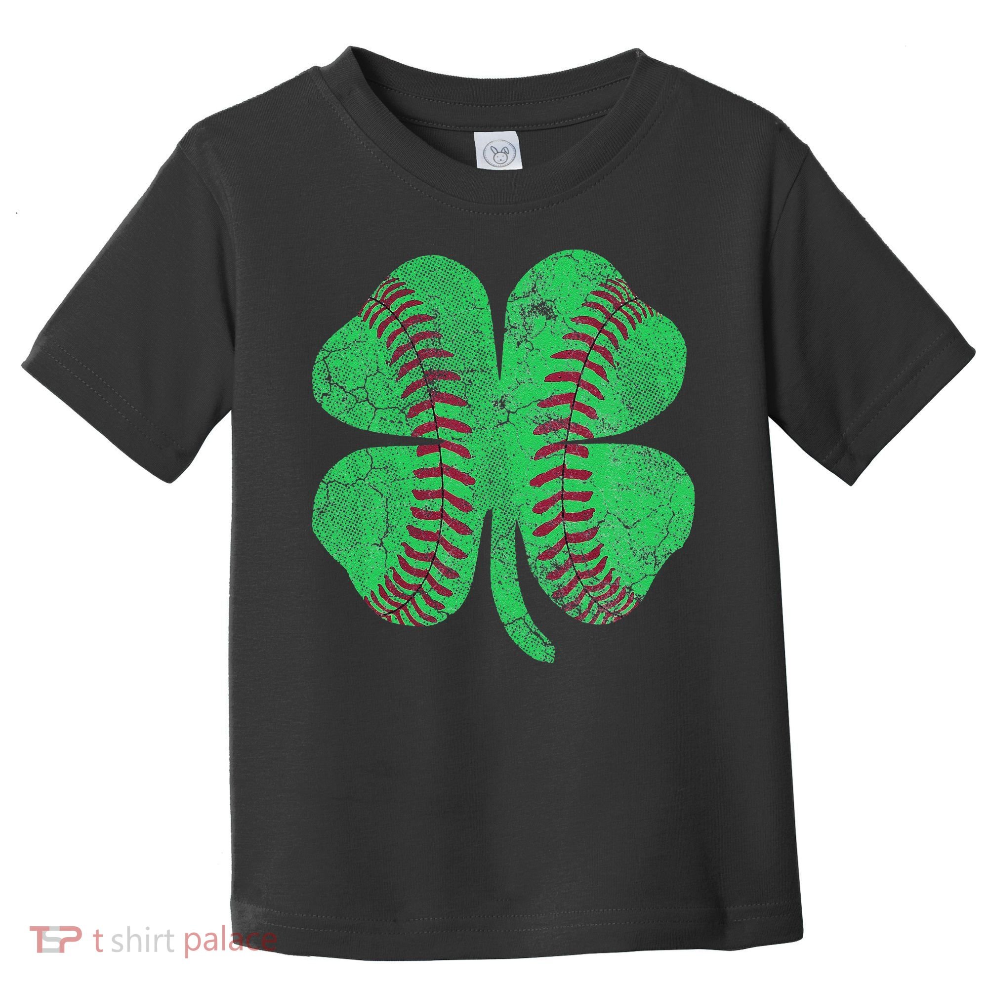 Baseball Shamrock St. Patrick's Day Saint Paddy's Toddler T-Shirt