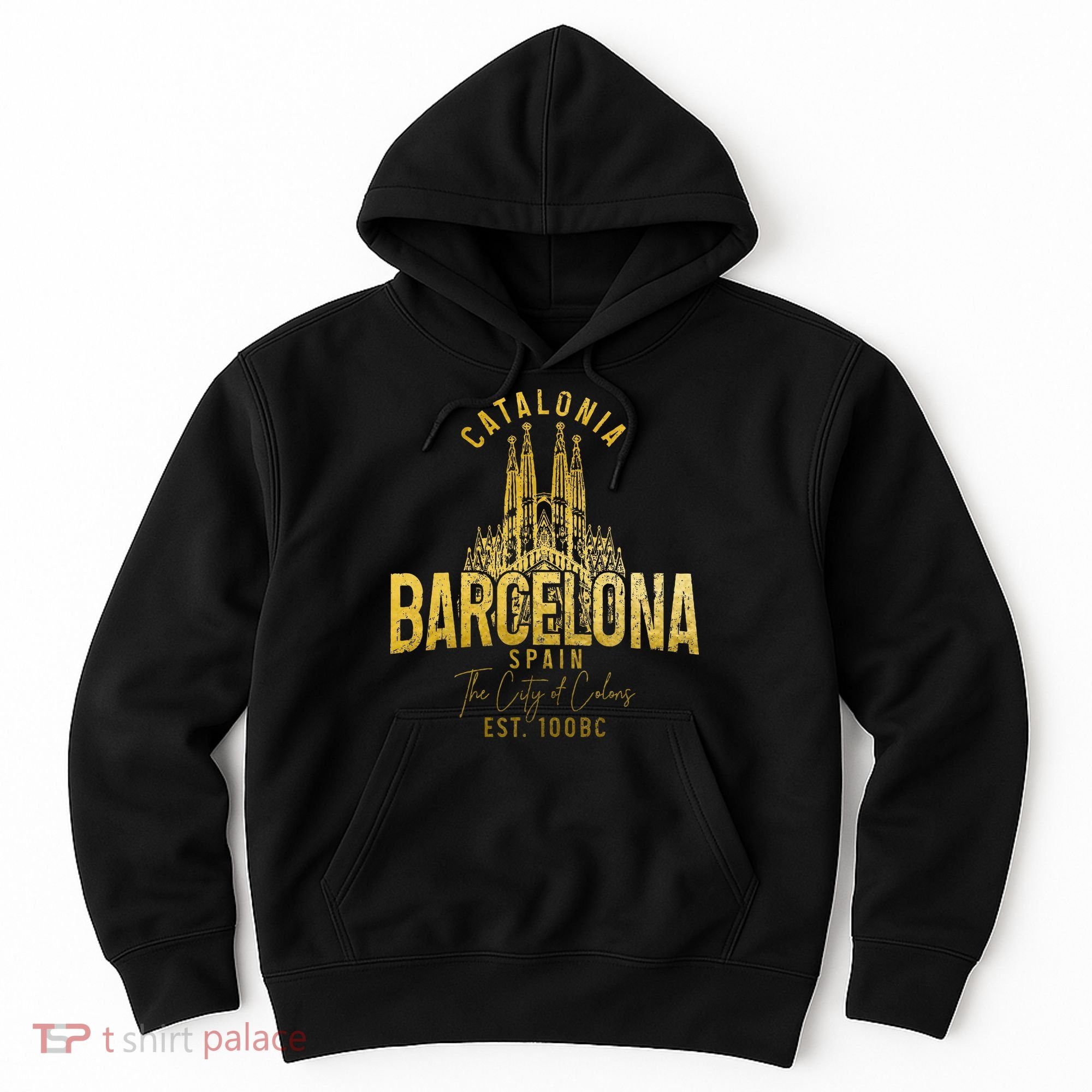 Barcelona Spain Souvenir Catalonia Hoodie