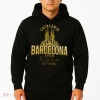 Barcelona Spain Souvenir Catalonia Hoodie thumb 2