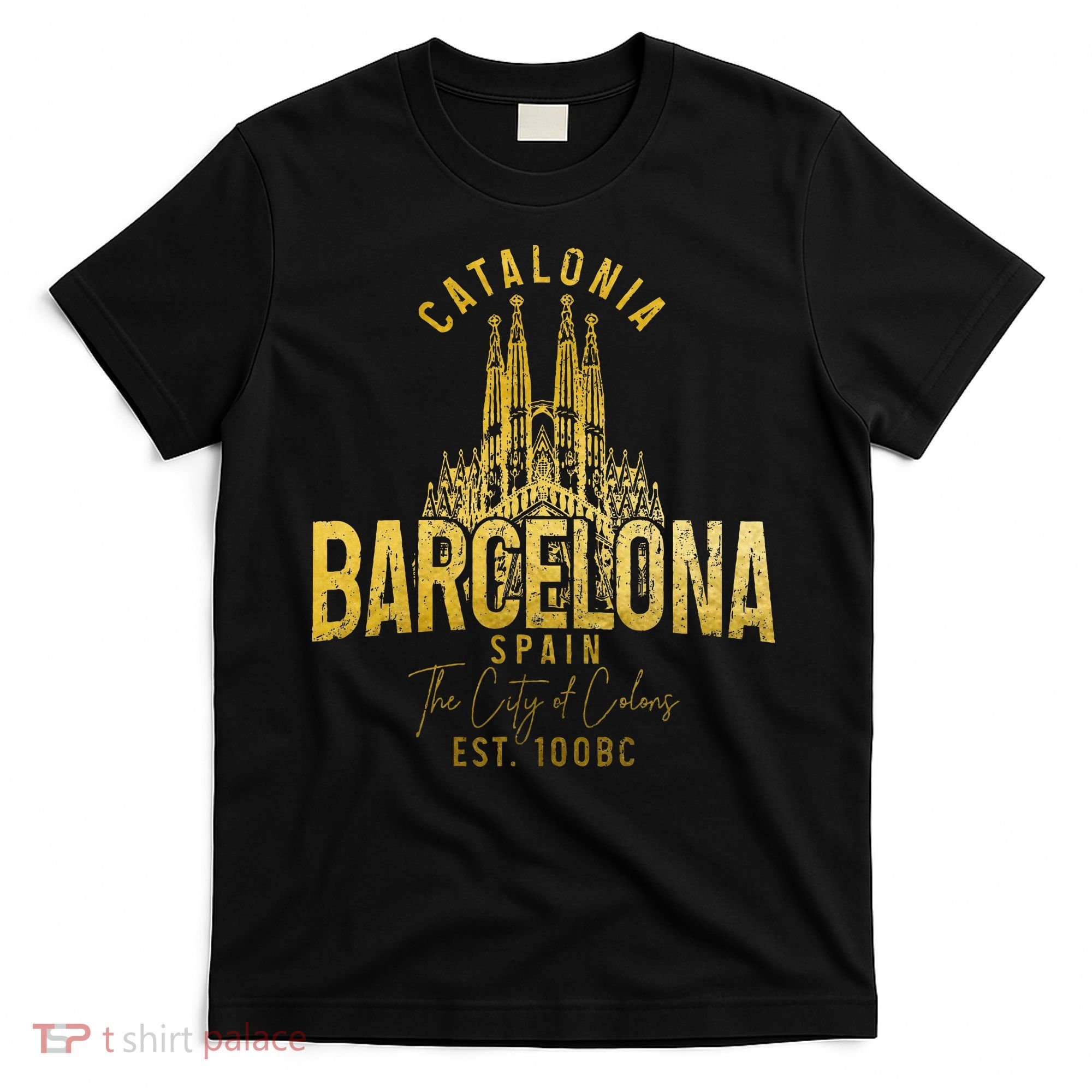 Barcelona Spain Souvenir Catalonia T-Shirt