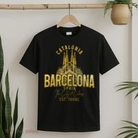 Barcelona Spain Souvenir Catalonia T-Shirt thumb 2