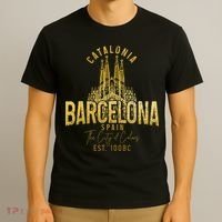 Barcelona Spain Souvenir Catalonia T-Shirt thumb 3