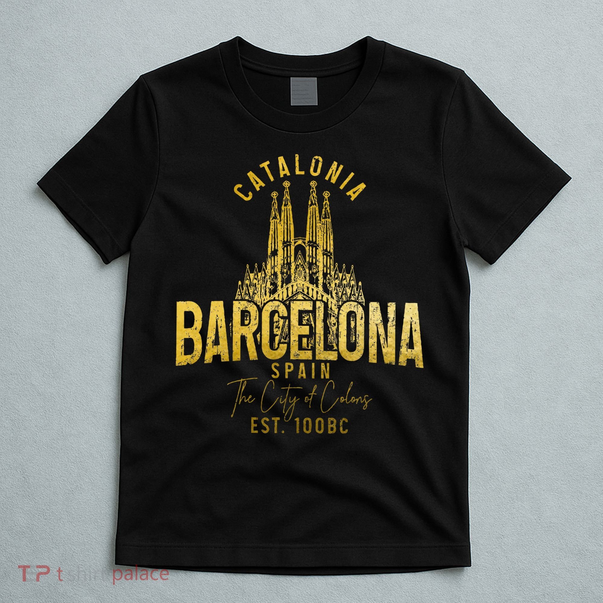 Barcelona Spain Souvenir Catalonia T-Shirt