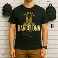 Barcelona Spain Souvenir Catalonia T-Shirt thumb 6