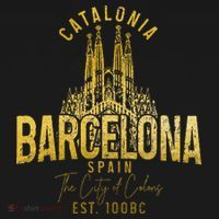Barcelona Spain Souvenir Catalonia Backpack thumb 2
