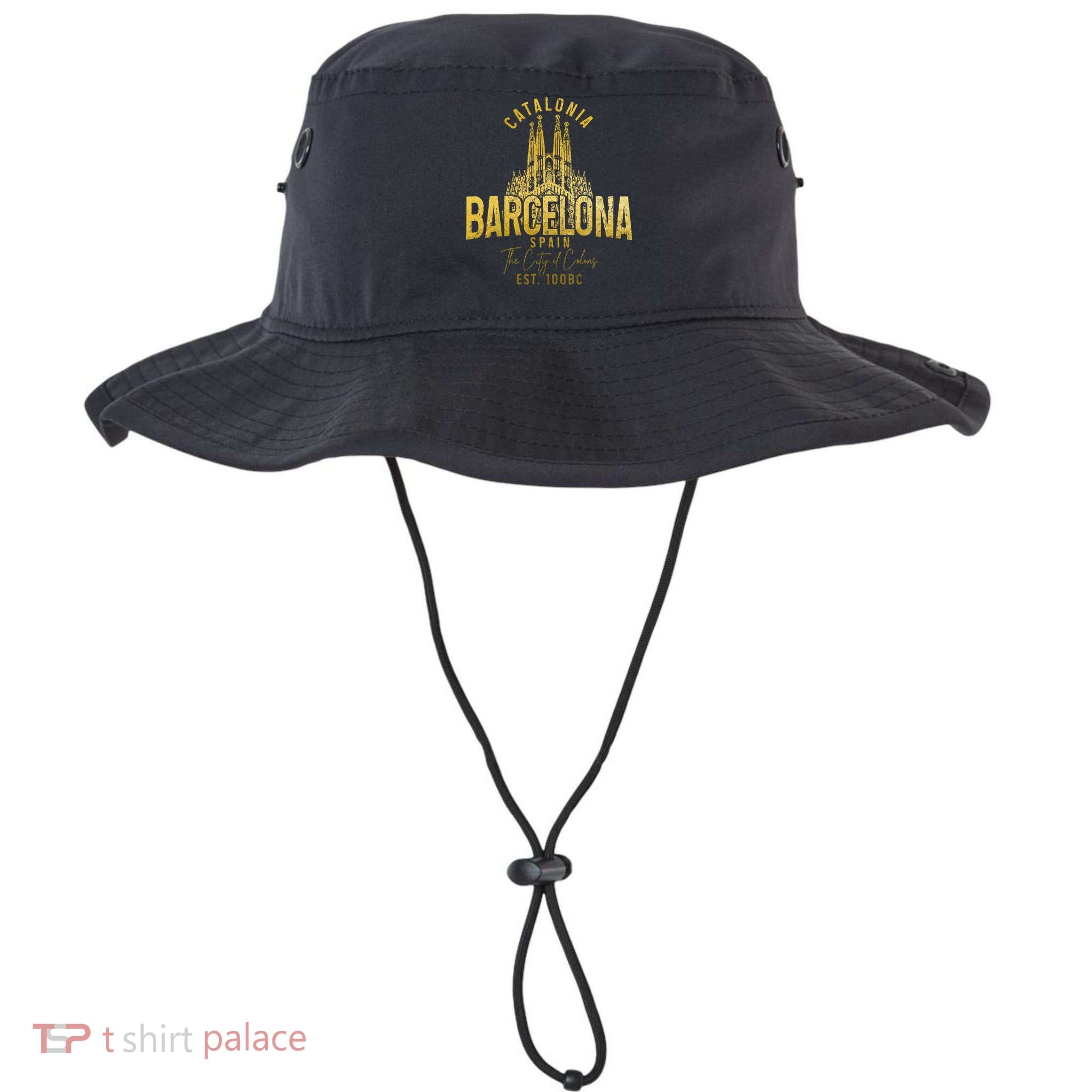 Barcelona Spain Souvenir Catalonia Bucket Hat