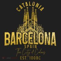 Barcelona Spain Souvenir Catalonia Beanie thumb 2
