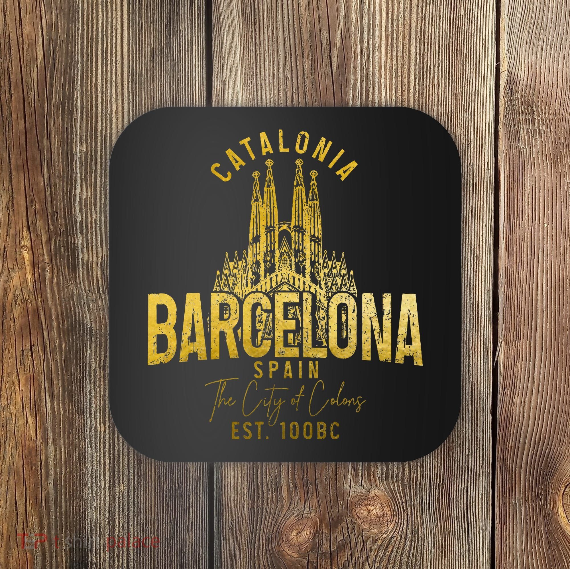 Barcelona Spain Souvenir Catalonia Coaster