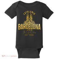 Barcelona Spain Souvenir Catalonia Baby Bodysuit thumb 0