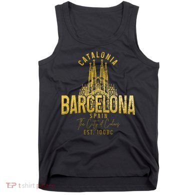 Barcelona Spain Souvenir Catalonia Tank Top