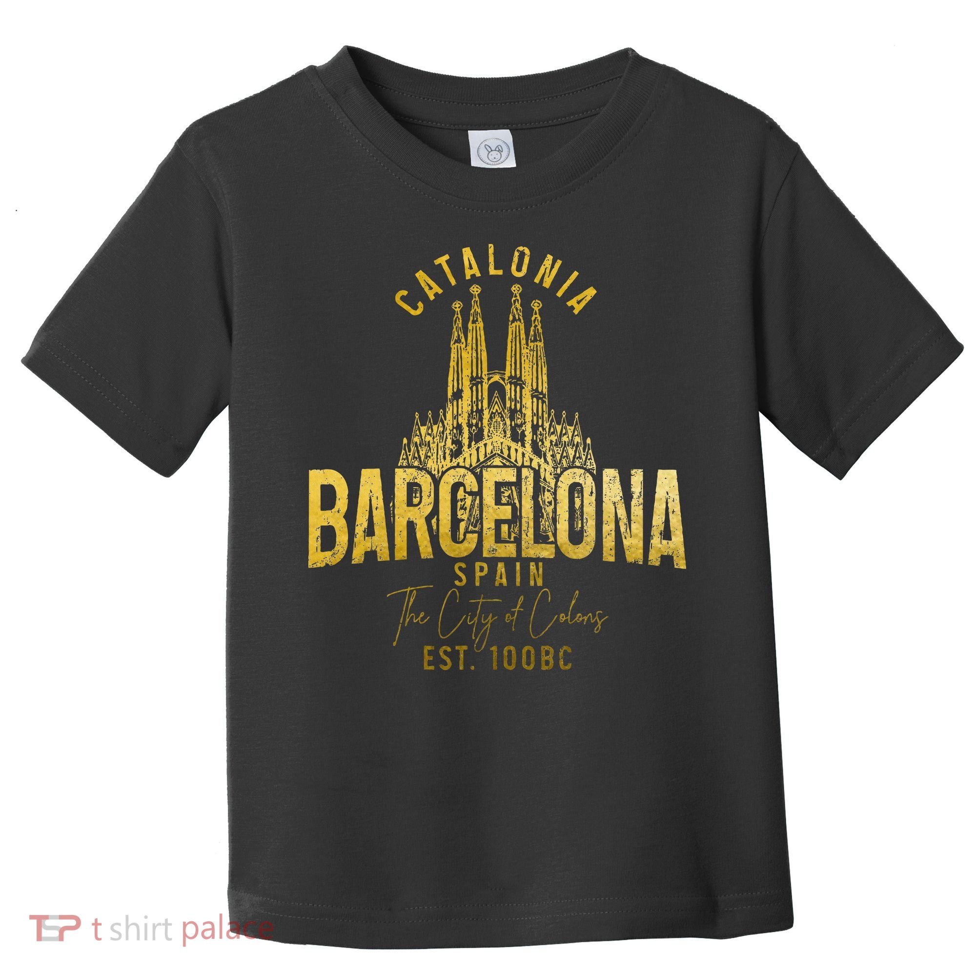 Barcelona Spain Souvenir Catalonia Toddler T-Shirt