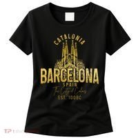 Barcelona Spain Souvenir Catalonia Women's T-Shirt thumb 0