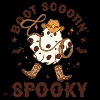 Boot Scootin Spooky Cute Halloween Cowboy Ghost Coffee Mug thumb 5