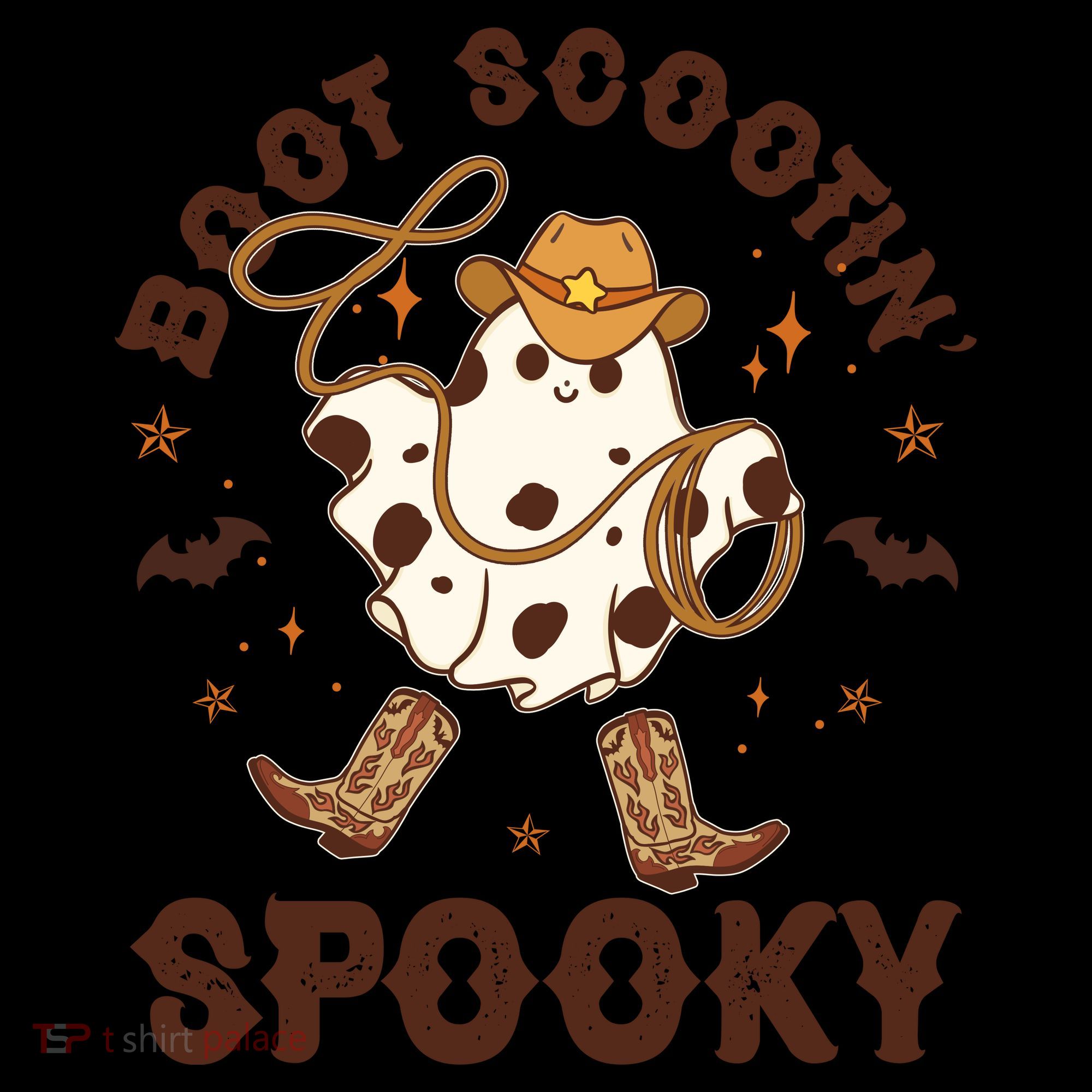 Boot Scootin Spooky Cute Halloween Cowboy Ghost Coffee Mug