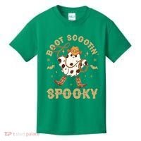 Boot Scootin Spooky Cute Halloween Cowboy Ghost Kids T-Shirt thumb 0