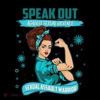 Be Strong Speak Out Against Sexual Violence Sexual Assault Warrior Coffee Mug thumb 5