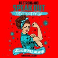 Be Strong Speak Out Against Sexual Violence Sexual Assault Warrior Santa Hat thumb 1