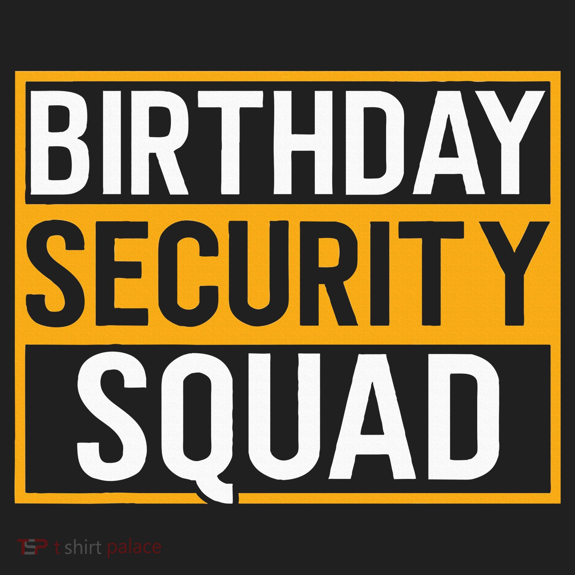 Birthday Security Squad Funny Family Party Best Ever Beanie