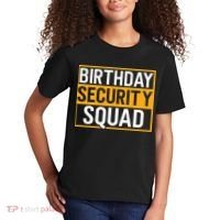 Birthday Security Squad Funny Family Party Best Ever Kids T-Shirt thumb 2