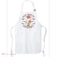 Boot Scootin Spooky Western Halloween Retro Fall Halloween Apron thumb 0