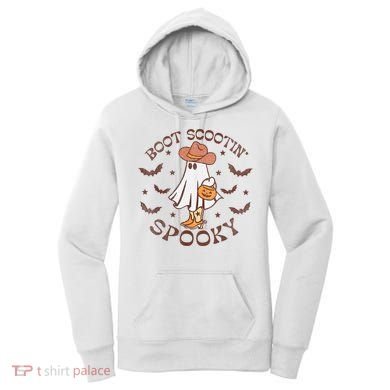 Boot Scootin Spooky Western Halloween Retro Fall Halloween Women's Hoodie