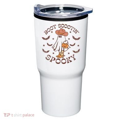Boot Scootin Spooky Western Halloween Retro Fall Halloween Tumbler