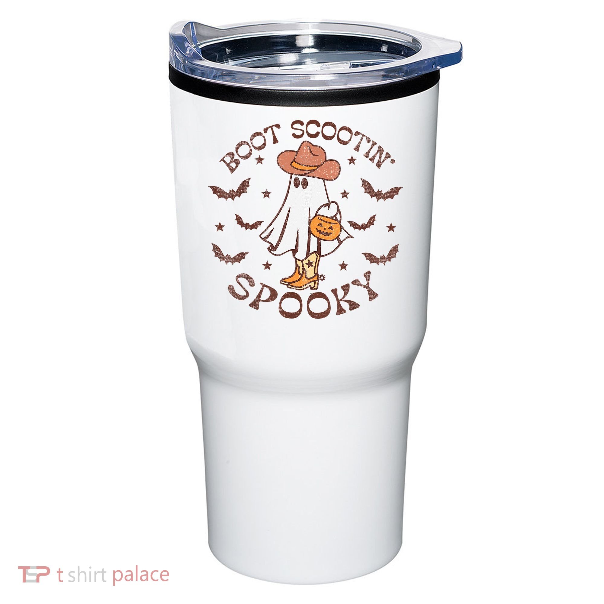 Boot Scootin Spooky Western Halloween Retro Fall Halloween Tumbler