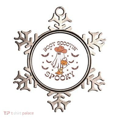 Boot Scootin Spooky Western Halloween Retro Fall Halloween Ornament