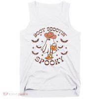 Boot Scootin Spooky Western Halloween Retro Fall Halloween Tank Top thumb 0
