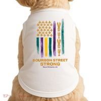 Bourbon Street Strong Us Doggie Tank thumb 0