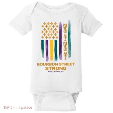 Bourbon Street Strong Us Baby Bodysuit