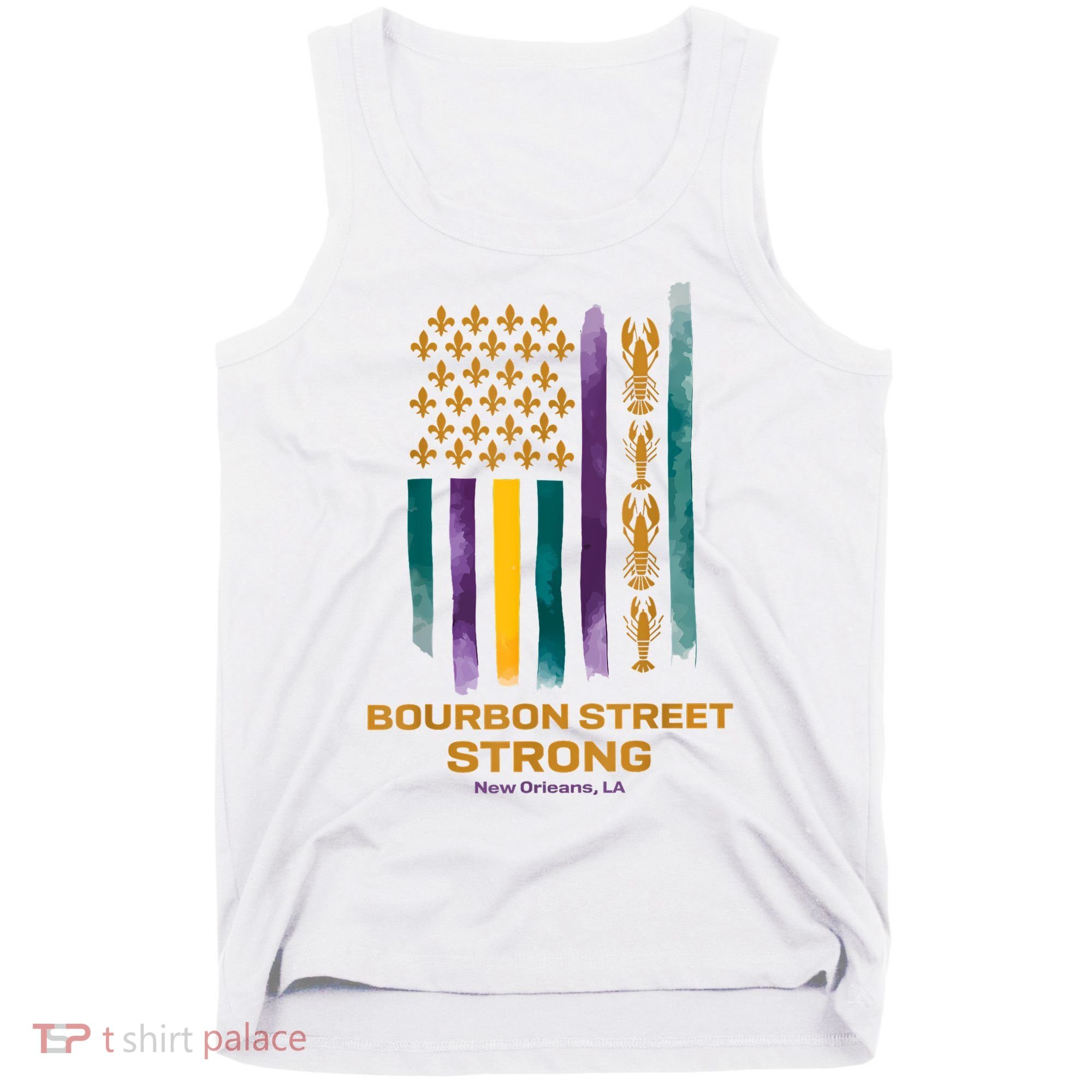 Bourbon Street Strong Us Tank Top