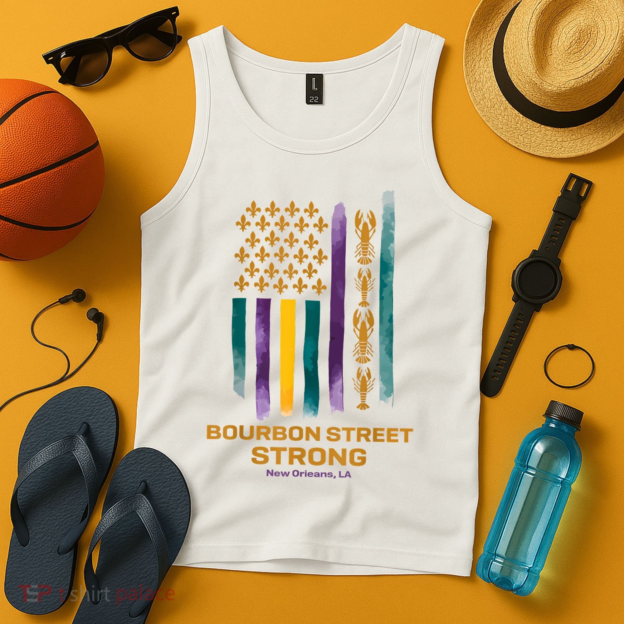 Bourbon Street Strong Us Tank Top