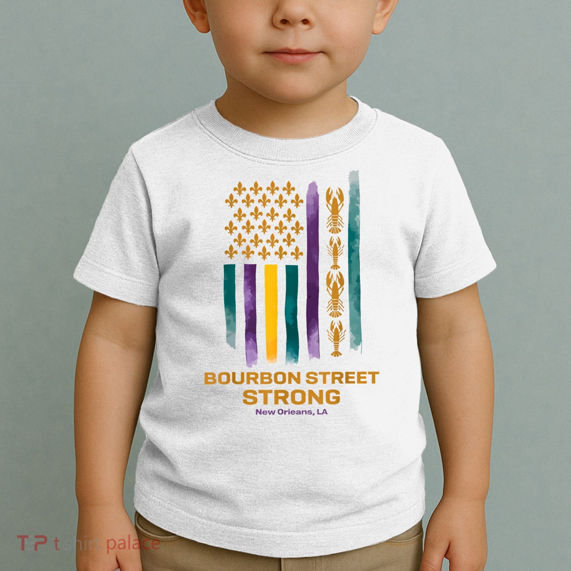 Bourbon Street Strong Us Toddler T-Shirt