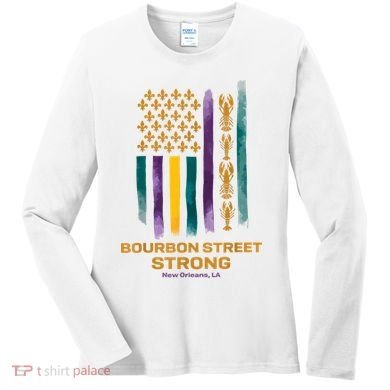 Bourbon Street Strong Us Women's Long Sleeve Shirt