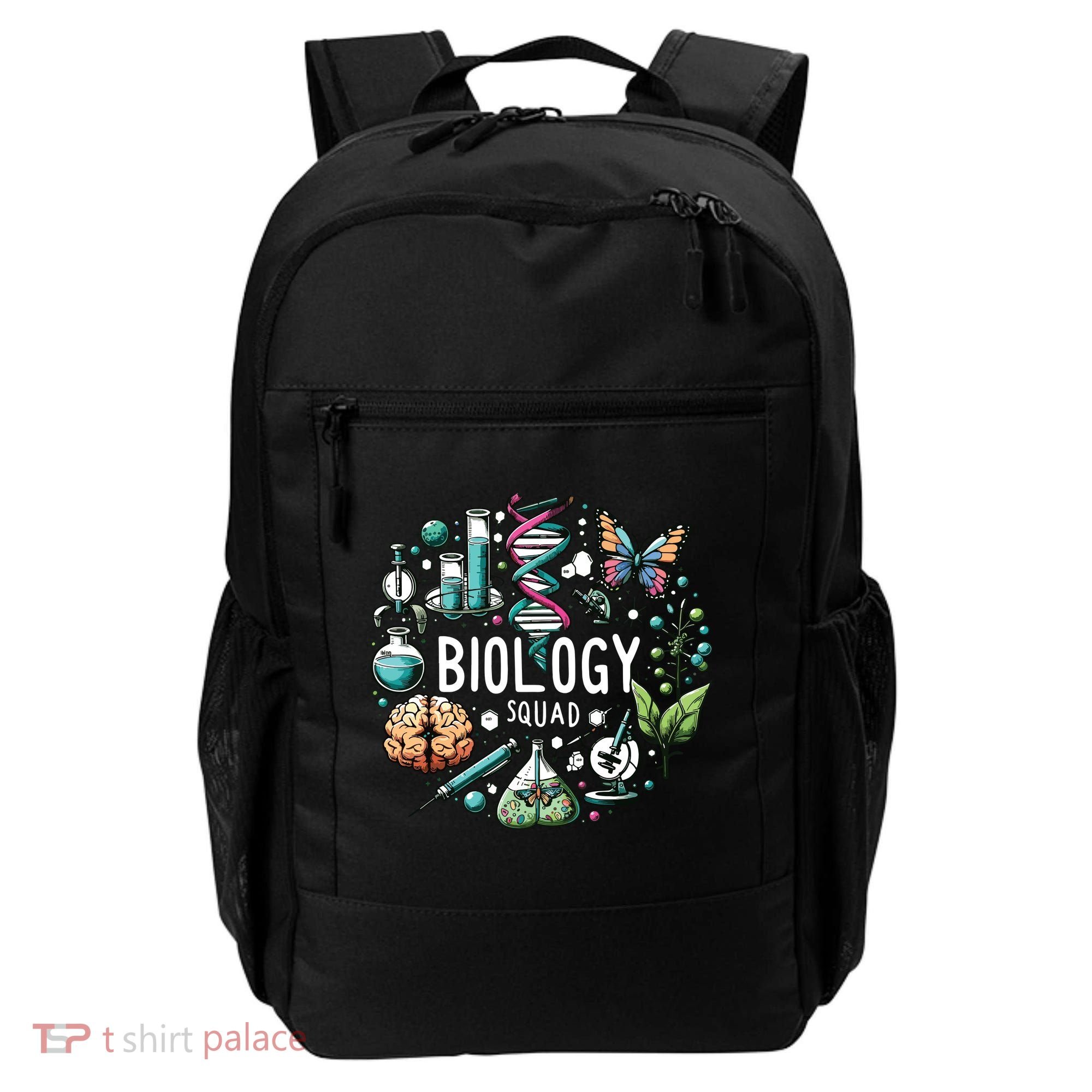 Biology Squad Scientists Biology Shirts For Biologist Backpack