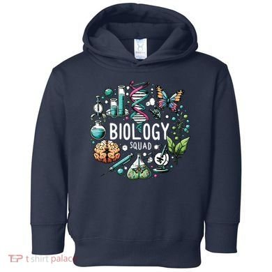 Biology Squad Scientists Biology Shirts For Biologist Toddler Hoodie