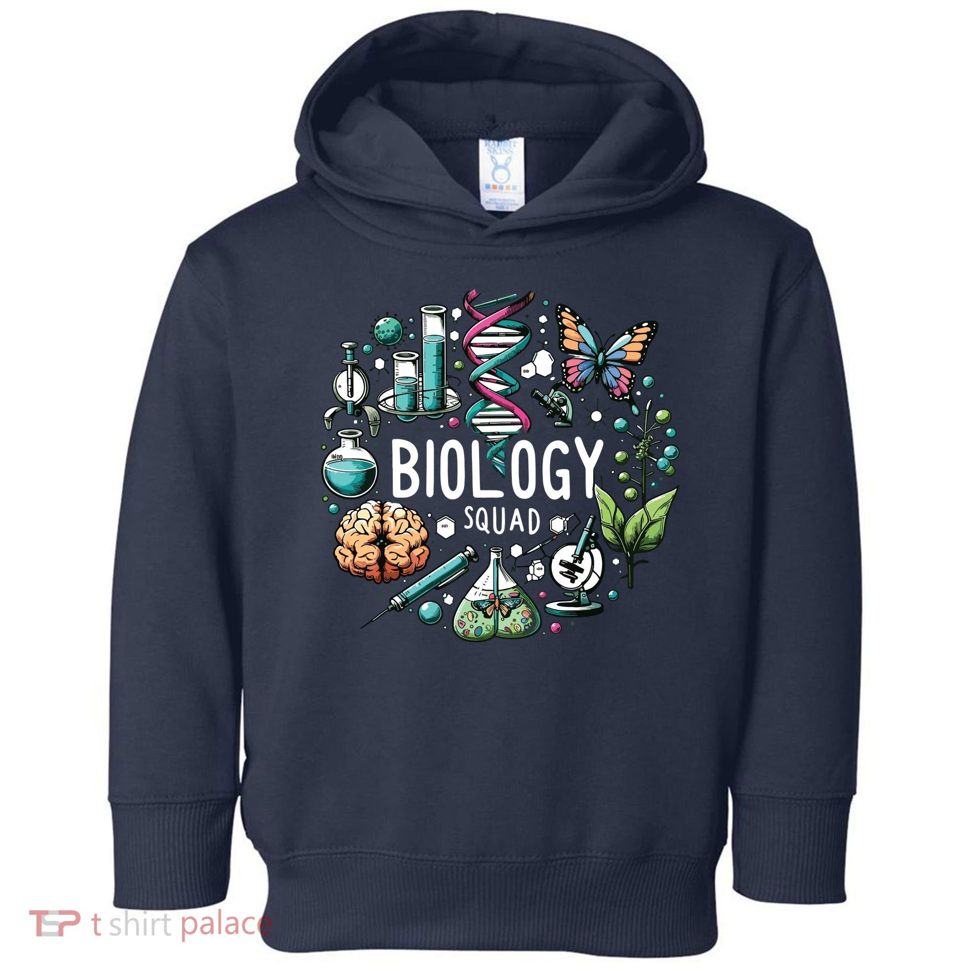Biology Squad Scientists Biology Shirts For Biologist Toddler Hoodie