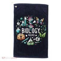 Biology Squad Scientists Biology Shirts For Biologist Golf Towel thumb 0