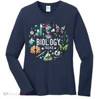 Biology Squad Scientists Biology Shirts For Biologist Women's Long Sleeve Shirt thumb 0
