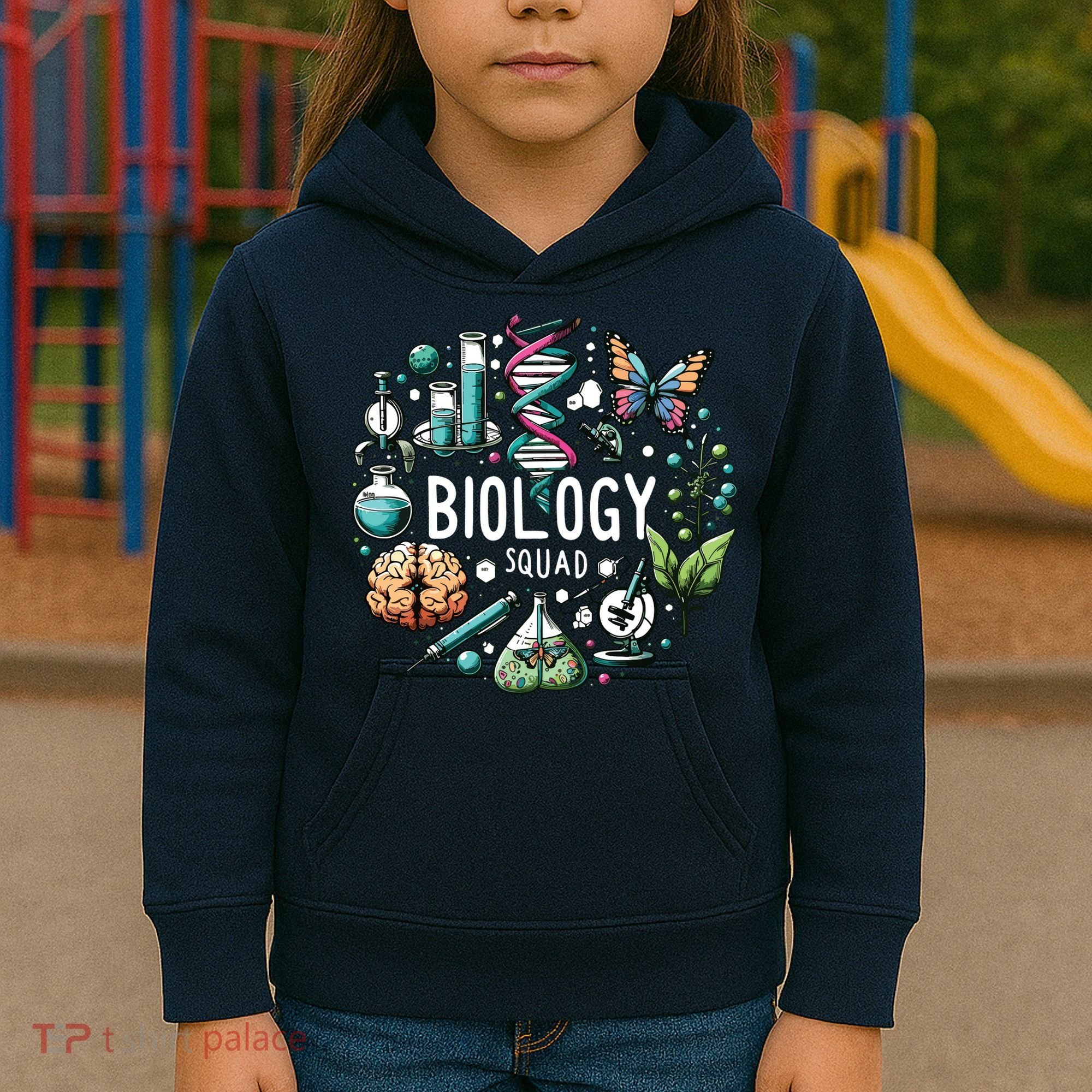 Biology Squad Scientists Biology Shirts For Biologist Kids Hoodie
