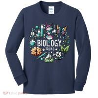Biology Squad Scientists Biology Shirts For Biologist Kids Long Sleeve Shirt thumb 0