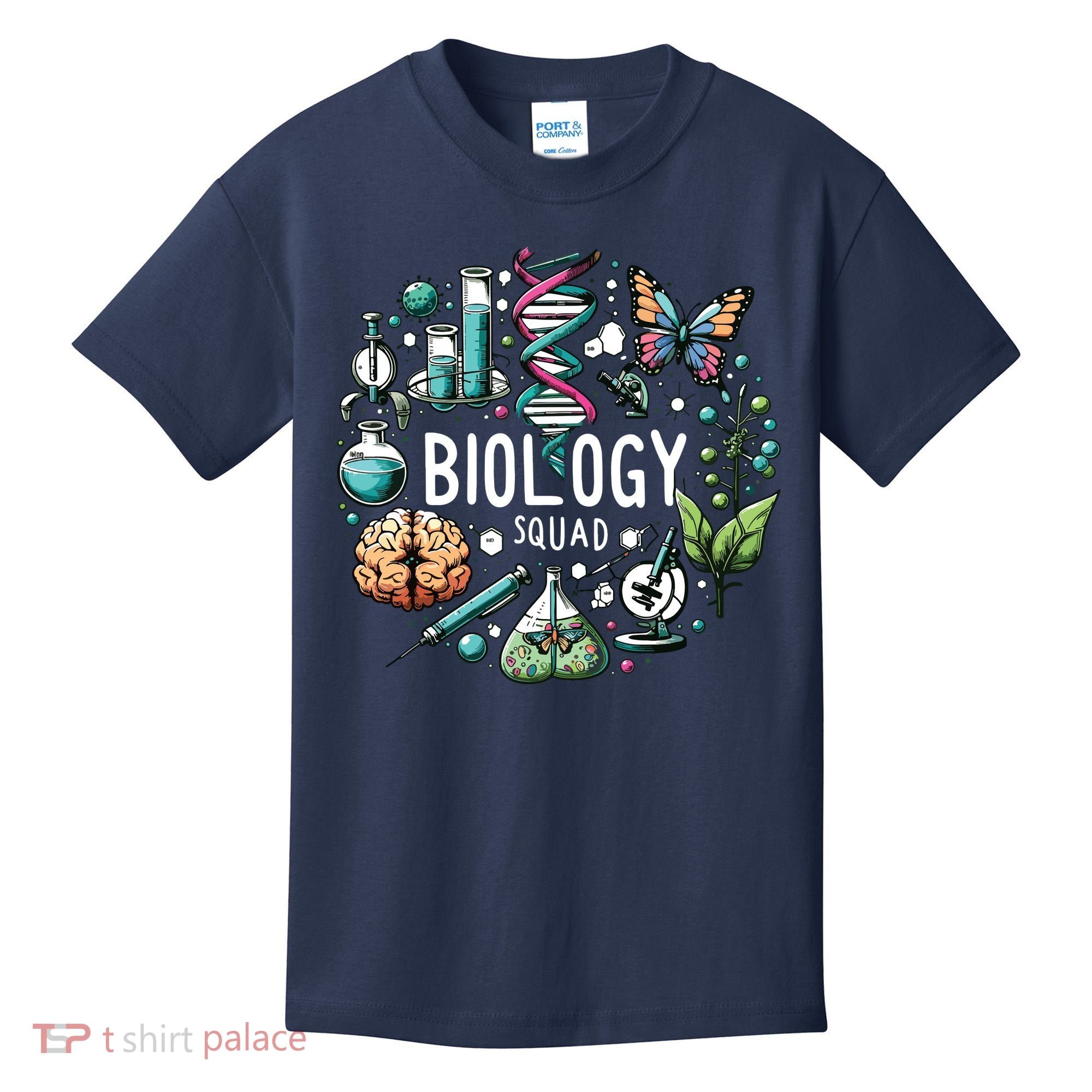 Biology Squad Scientists Biology Shirts For Biologist Kids T-Shirt