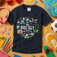 Biology Squad Scientists Biology Shirts For Biologist Kids T-Shirt thumb 3