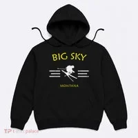 Big Sky Skiing Montana Ski Hoodie thumb 0